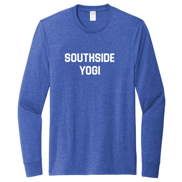 Printed South Side Yogi - Unisex Long Sleeve Recycled Blend Tee Thumbnail